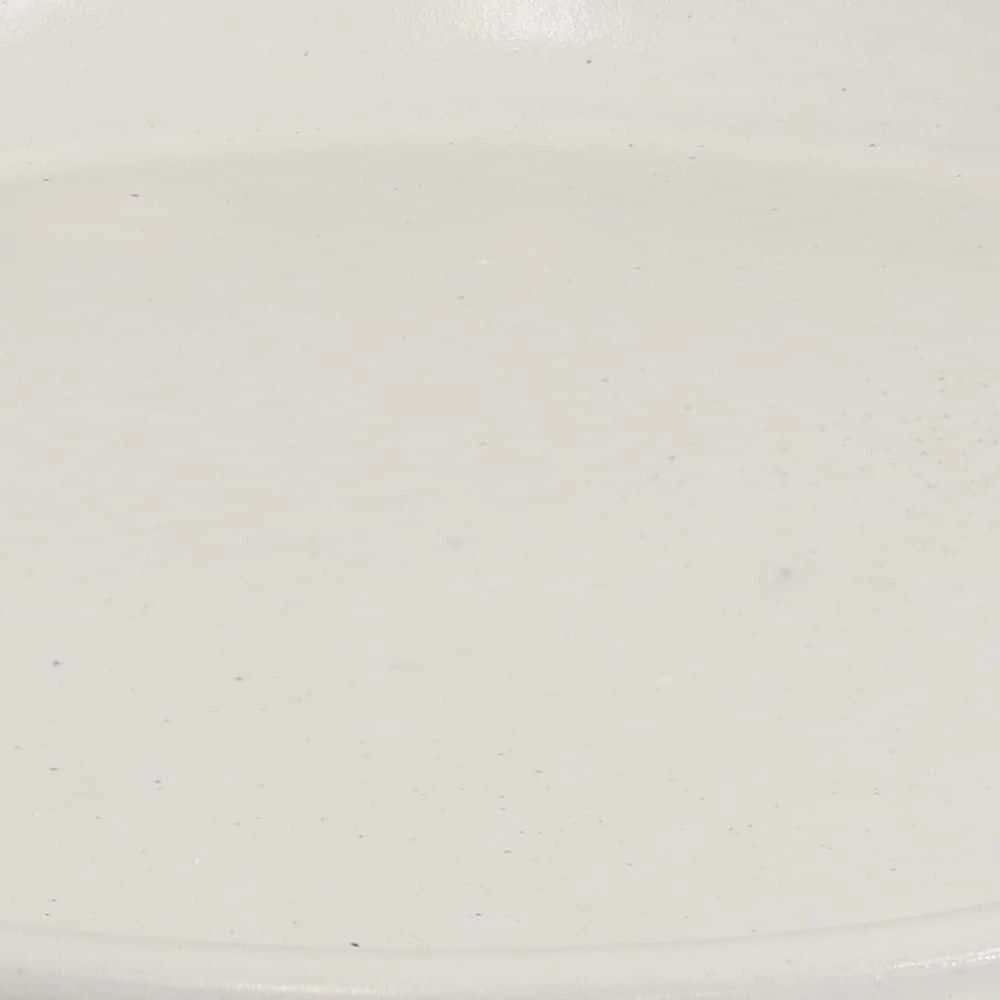 Sunnydaze Decor 2 Sunnydaze 12 in. Pearl Ceramic Planter Saucers 3 Sunnydaze Decor 2 Sunnydaze 12 in. Pearl Ceramic Planter Saucers - Image 3