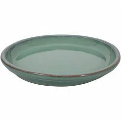 Sunnydaze Decor 12 in. Seafoam Ceramic Planter Saucer (Set of 4) -Sunnydaze Decor Sales sunnydaze decor planter saucers ap 251 4pk 44 1000
