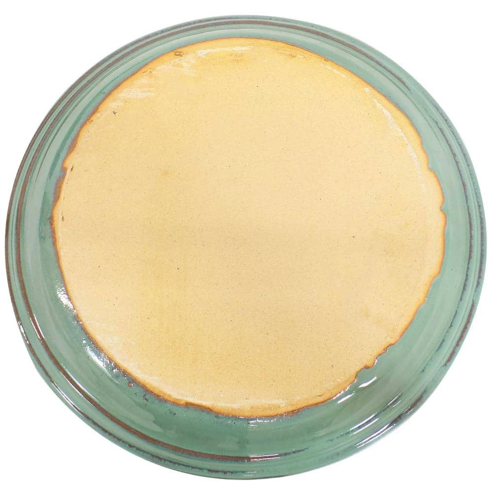 Sunnydaze Decor 9.75 in. Seafoam Ceramic Planter Saucer (Set of 2) 3 Sunnydaze Decor 9.75 in. Seafoam Ceramic Planter Saucer (Set of 2) - Image 3