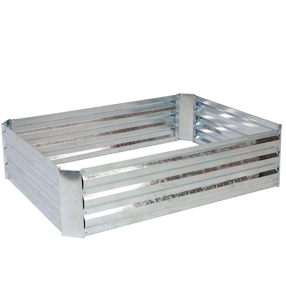 Sunnydaze Decor Sunnydaze 4 ft. x 3 ft. x 3 ft. - Steel and Polyethylene - Green - Raised Garden Bed and Greenhouse 3 Sunnydaze Decor Sunnydaze 4 ft. x 3 ft. x 3 ft. - Steel and Polyethylene - Green - Raised Garden Bed and Greenhouse - Image 3