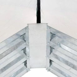 Sunnydaze Decor Sunnydaze 2 ft. x 2 ft. x 3 ft. - Steel and PVC - Clear - Raised Garden Bed and Greenhouse -Sunnydaze Decor Sales sunnydaze decor portable greenhouses hb 845 fa 1000