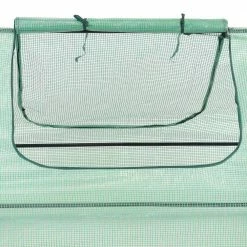 Sunnydaze Decor Sunnydaze 2 ft. x 2 ft. x 3 ft. - Steel and Polyethylene - Green - Raised Garden Bed and Greenhouse 14 Sunnydaze Decor Sunnydaze 2 ft. x 2 ft. x 3 ft. - Steel and Polyethylene - Green - Raised Garden Bed and Greenhouse -Sunnydaze Decor Sales sunnydaze decor portable greenhouses hb 869 fa 1000