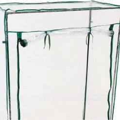 Sunnydaze Decor Sunnydaze 3 ft. x 1 ft. x 4 ft. Clear Deluxe Potted Plant and Tomato Plant Greenhouse -Sunnydaze Decor Sales sunnydaze decor portable greenhouses hgh 871 fa 1000