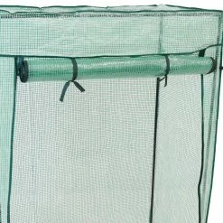 Sunnydaze Decor Sunnydaze 38.5 in. W x 18.5 in. D x 59 in. H Deluxe Potted Plant and Tomato Plant Greenhouse, Green -Sunnydaze Decor Sales sunnydaze decor portable greenhouses hgh 888 4f 1000