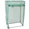 Sunnydaze Decor Sunnydaze 38.5 in. W x 18.5 in. D x 59 in. H Deluxe Potted Plant and Tomato Plant Greenhouse, Green