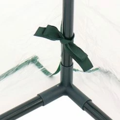 Sunnydaze Decor Sunnydaze 5 ft. 11 in. x 2 ft. 11 in. x 2 ft. 11.5 in. Portable Mini Cloche Greenhouse with Zippered Doors - Clear -Sunnydaze Decor Sales sunnydaze decor portable greenhouses hgh 956 4f 1000