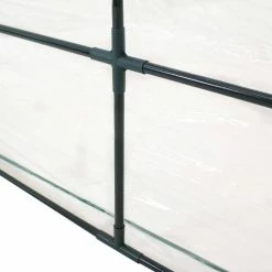 Sunnydaze Decor Sunnydaze 5 ft. 11 in. x 2 ft. 11 in. x 2 ft. 11.5 in. Portable Mini Cloche Greenhouse with Zippered Doors - Clear -Sunnydaze Decor Sales sunnydaze decor portable greenhouses hgh 956 c3 1000