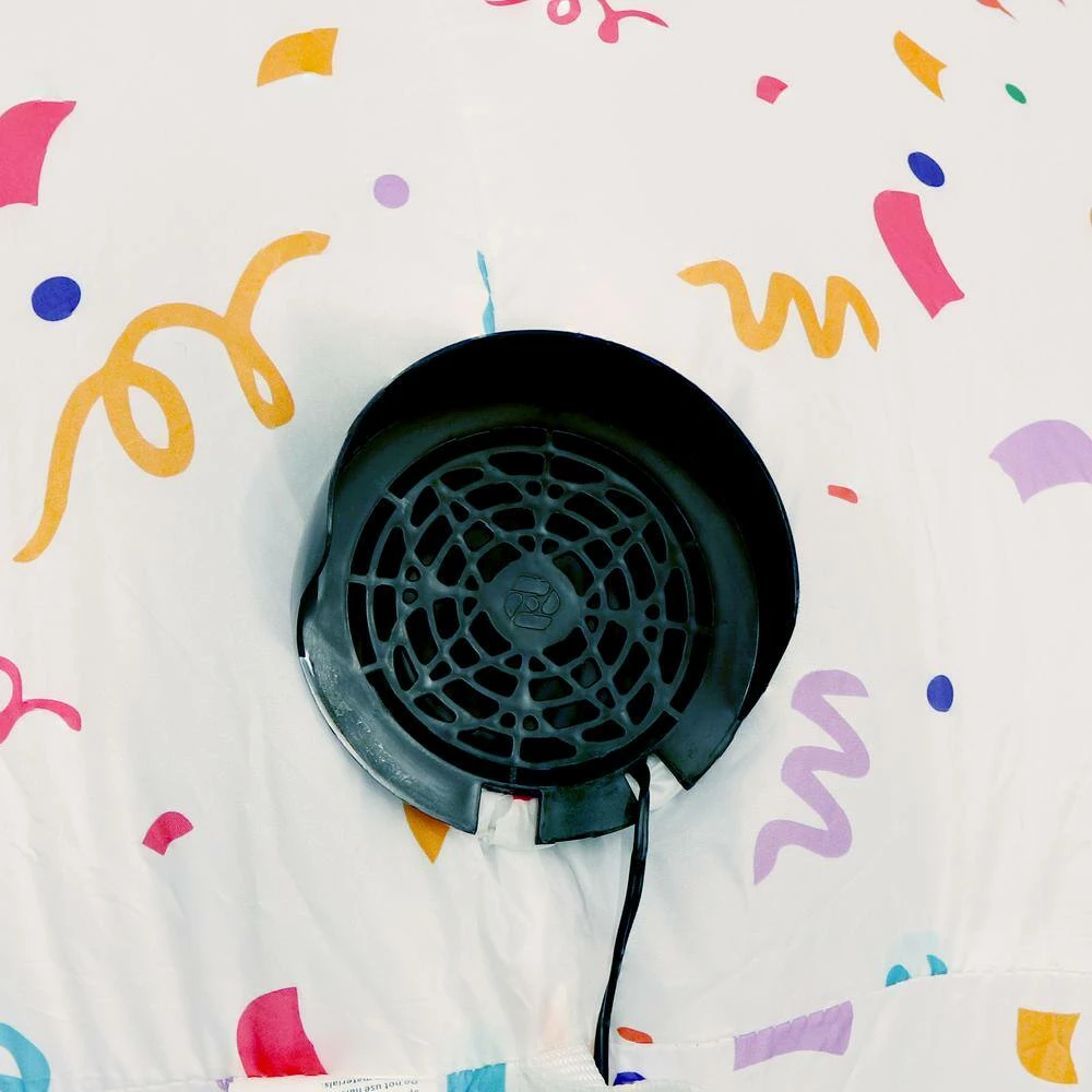 Sunnydaze Decor 6 ft. Sunnydaze Sprinkles the Inflatable Celebration Bear with 5 Banners 6 Sunnydaze Decor 6 ft. Sunnydaze Sprinkles the Inflatable Celebration Bear with 5 Banners - Image 6