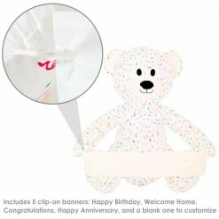 Sunnydaze Decor 6 ft. Sunnydaze Sprinkles the Inflatable Celebration Bear with 5 Banners 17 Sunnydaze Decor 6 ft. Sunnydaze Sprinkles the Inflatable Celebration Bear with 5 Banners -Sunnydaze Decor Sales sunnydaze decor yard inflatables lde 694 fa 1000