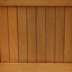 Sunnydaze Decor 16 in. Meranti Wood Outdoor Planter Box (Set of 2) -Sunnydaze Decor Sales teak oil finish sunnydaze decor planter boxes lam 608 c3 1000