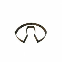 Frame It All 9 ft. x 6 ft. x 11 in. Uptown Brown Composite Walk-In Circle Chicago Keyhole Path Raised Garden Bed - 1 in. Profile