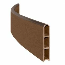 Frame It All 1 in. Series 16 ft. Uptown Brown Composite Curved Landscape Edging Kit 9 Frame It All 1 in. Series 16 ft. Uptown Brown Composite Curved Landscape Edging Kit -Sunnydaze Decor Sales uptown brown frame it all wood edging 300001800 40 1000