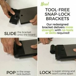 Frame It All One Inch Series 4 ft. x 4 ft. x 11 in. Weathered Wood Composite Raised Garden Bed -Sunnydaze Decor Sales weathered wood frame it all raised planter boxes 300001427 4f 1000