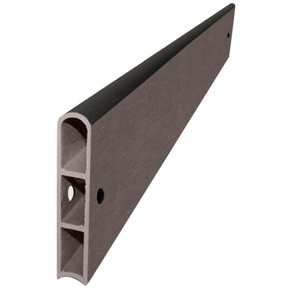 Frame It All One Inch Series 8 ft. x 8 ft. x 11 in. Weathered Wood Composite Raised Garden Bed 3 Frame It All One Inch Series 8 ft. x 8 ft. x 11 in. Weathered Wood Composite Raised Garden Bed - Image 3