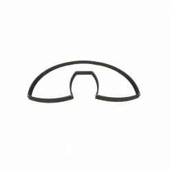 Frame It All 6 ft. x 9 ft. x 5.5 in. Weathered Wood Composite Lucky Horseshoe Walk-In Curved Raised Garden Bed - 2 in. Profile