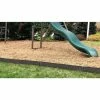 Frame It All 16 ft. - 2 in. Profile Weathered Wood Straight Composite Playground Border Kit