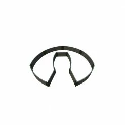 Frame It All 9 ft. x 6 ft. x 11 in. Weathered Wood Composite Walk-In Circle Chicago Keyhole Path Raised Garden Bed - 1 in. Profile