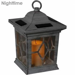 Sunnydaze Decor Lucien 9 in. White Outdoor Solar LED Candle Lantern (Set of 4) 16 Sunnydaze Decor Lucien 9 in. White Outdoor Solar LED Candle Lantern (Set of 4) -Sunnydaze Decor Sales whites sunnydaze decor citronella candles torches for 785 4pk 1f 1000